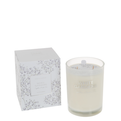 SCENTED CANDLE WHITE GARDENS WHITE LARGE-70U