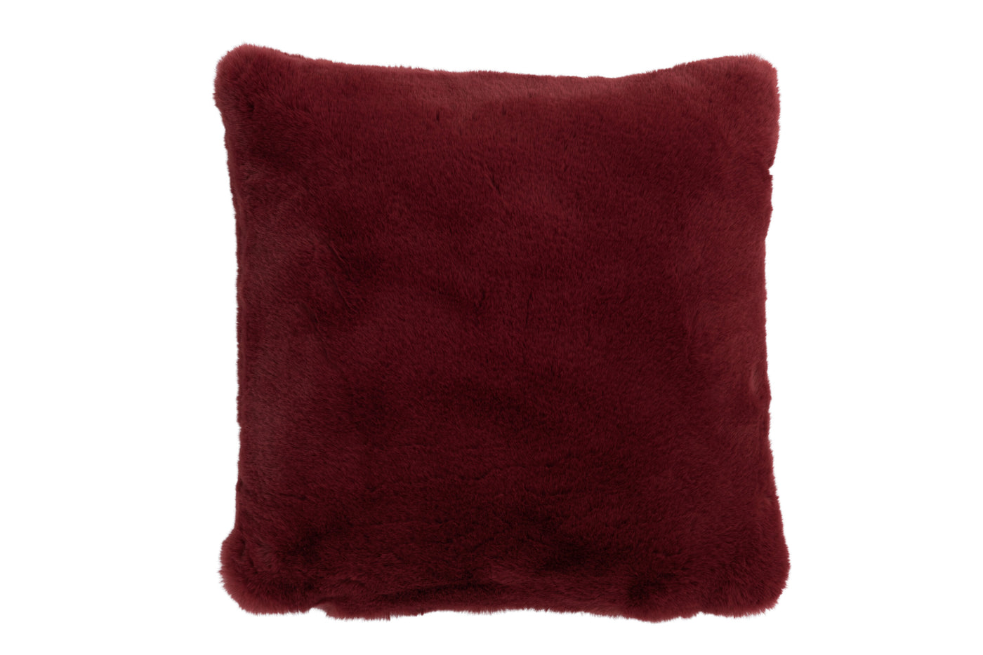 CUSHION CUTIE POLYESTER BORDEAUX RED