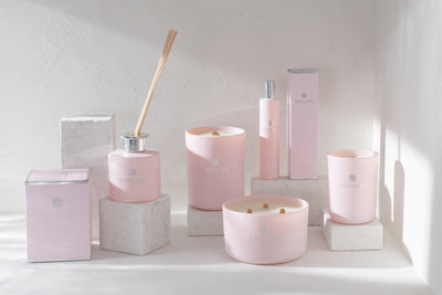HOME FRAGRANCE EXCELLENT GLASS PINK