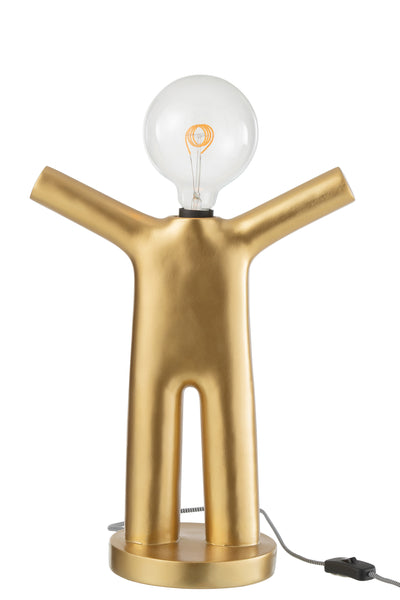 LAMP MAURICE POLY GOLD