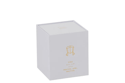 SCENTED CANDLE ASTRO VIRGO WHITE-50H