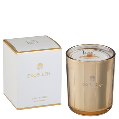 SCENTED CANDLE EXCELLENT GOLDEN HONEY GOLD MEDIUM-80HOURS
