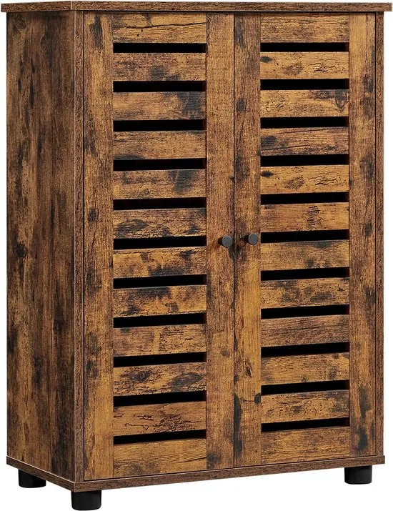 Design badkamerkast – bruin – detail