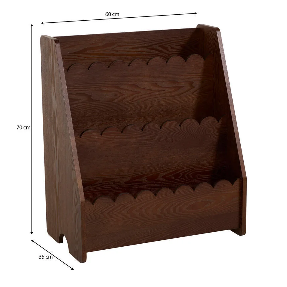 Afmetingen Smerlato boekenkast: 60 x 35 x 70 cm