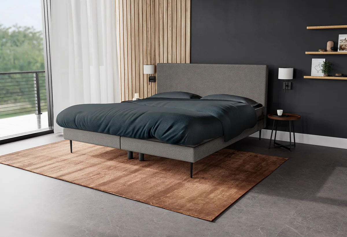 Swiss Sense Essence Square boxspring – zijaanzicht