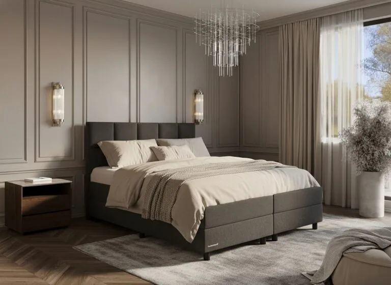 Boxspring Fieke – zijaanzicht