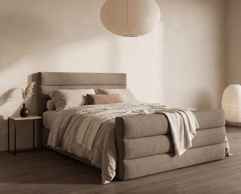 Boxspring Fieke – achteraanzicht