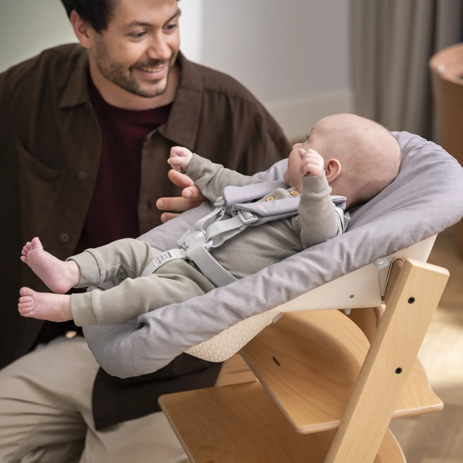 Stokke Tripp Trapp naturel – met newbornset voor de allerkleinsten