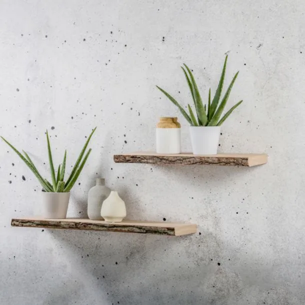 Duraline XL4 wandplank Sonoma eiken – zijaanzicht